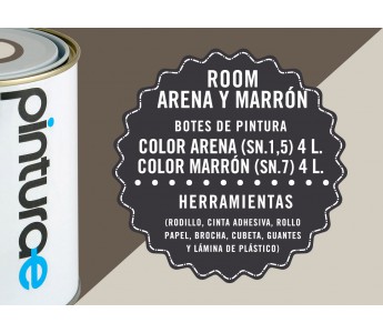 Room Combi Arena y Marrón
