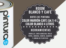 Room Combi Blanco y Café